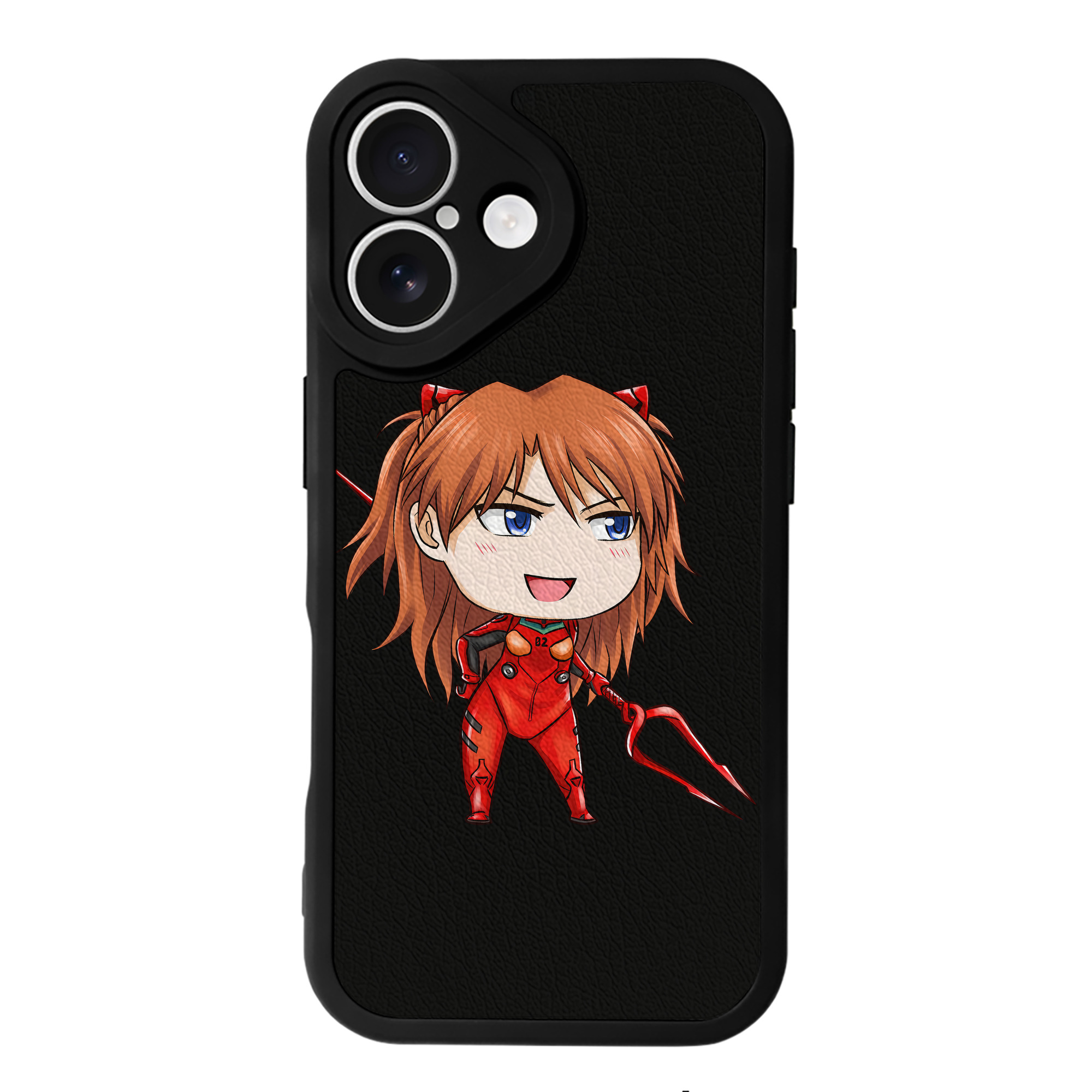（画像用） EVA 新世紀エヴァンゲリオン 【iPhone 16シリーズ対応】シリコンスマホケース（レザー調） 材質：シリコン